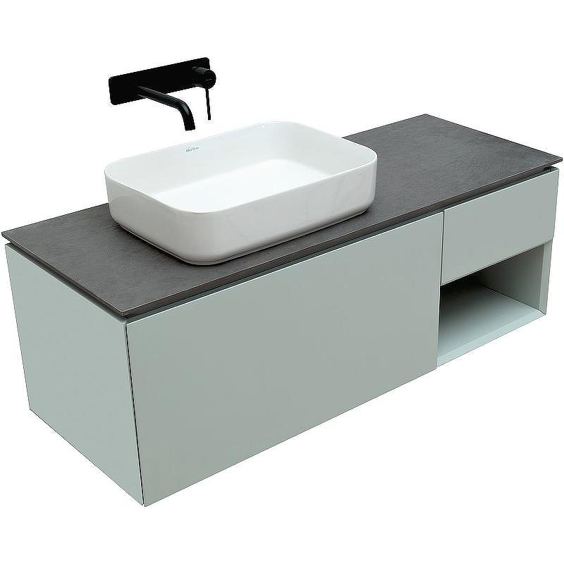 Тумба под раковину Allen Brau Infinity 120 L 1.21006.PWM подвесная Папирус матовый, купить, цена, заказать, магазин, доставка, скидка, промокод, купить, цена, заказать, магазин, доставка, скидка, промокод