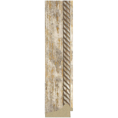 Зеркало Evoform Exclusive-G 103х103 BY 4435 с гравировкой в багетной раме - Прованс с плетением 70