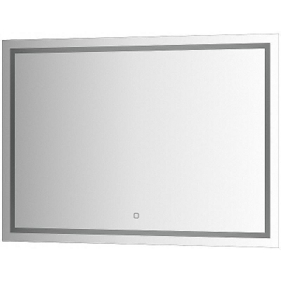 Зеркало Evoform Ledline 70x100 BY 2437 с подсветкой 29.5 W - сенсорный выключатель