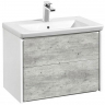 Тумба под раковину Roca Ronda 80 ZRU9303004 подвесная Бетон Белый матовый, купить, цена, заказать, магазин, доставка, скидка, промокод, купить, цена, заказать, магазин, доставка, скидка, промокод