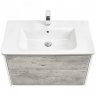 Тумба под раковину Roca Ronda 80 ZRU9303004 подвесная Бетон Белый матовый, купить, цена, заказать, магазин, доставка, скидка, промокод, купить, цена, заказать, магазин, доставка, скидка, промокод