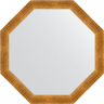 Зеркало Evoform Octagon 70х70 BY 3702 в багетной раме - Травленое золото 59, купить, цена, заказать, магазин, доставка, скидка, промокод, купить, цена, заказать, магазин, доставка, скидка, промокод