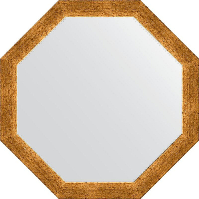 Зеркало Evoform Octagon 70х70 BY 3702 в багетной раме - Травленое золото 59