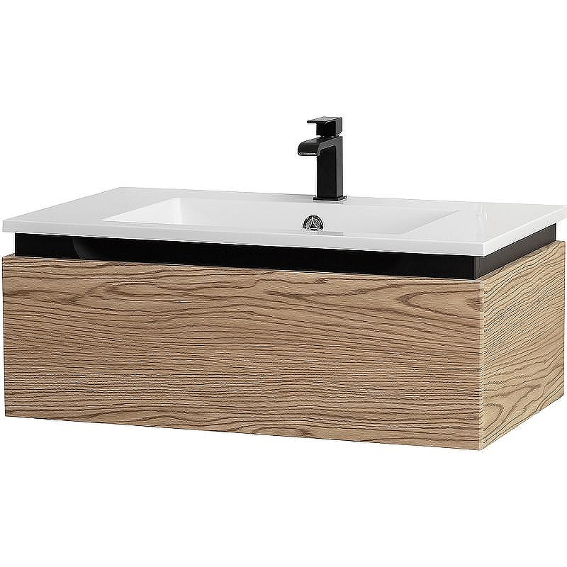 Тумба под раковину Cezares Slider 80 SLIDER-800-1C-SO-RT-P подвесная Дуб тангент, купить, цена, заказать, магазин, доставка, скидка, промокод, купить, цена, заказать, магазин, доставка, скидка, промокод