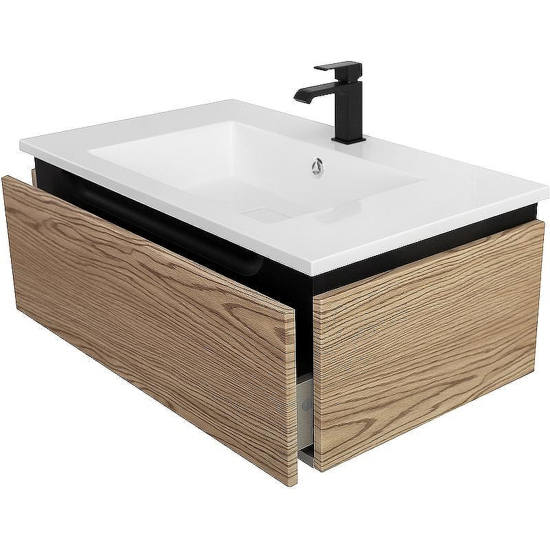 Тумба под раковину Cezares Slider 80 SLIDER-800-1C-SO-RT-P подвесная Дуб тангент, купить, цена, заказать, магазин, доставка, скидка, промокод, купить, цена, заказать, магазин, доставка, скидка, промокод