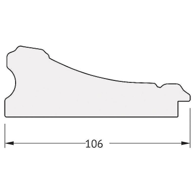 Зеркало Evoform Octagon 65x65 BY 7380 в багетной раме - Барокко золото 106