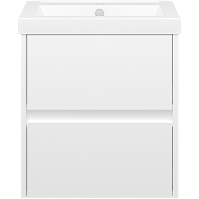 Тумба с раковиной Misty Алиса 50 УТ000011217 подвесная Белая