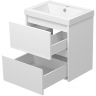 Тумба с раковиной Misty Алиса 50 УТ000011217 подвесная Белая, купить, цена, заказать, магазин, доставка, скидка, промокод, купить, цена, заказать, магазин, доставка, скидка, промокод