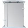 Зеркальный шкаф Misty Лиана 65 L Э-Лиа02065-01СвЛ с подсветкой Белый, купить, цена, заказать, магазин, доставка, скидка, промокод, купить, цена, заказать, магазин, доставка, скидка, промокод