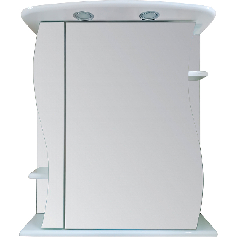 Зеркальный шкаф Misty Лиана 65 L Э-Лиа02065-01СвЛ с подсветкой Белый, купить, цена, заказать, магазин, доставка, скидка, промокод, купить, цена, заказать, магазин, доставка, скидка, промокод