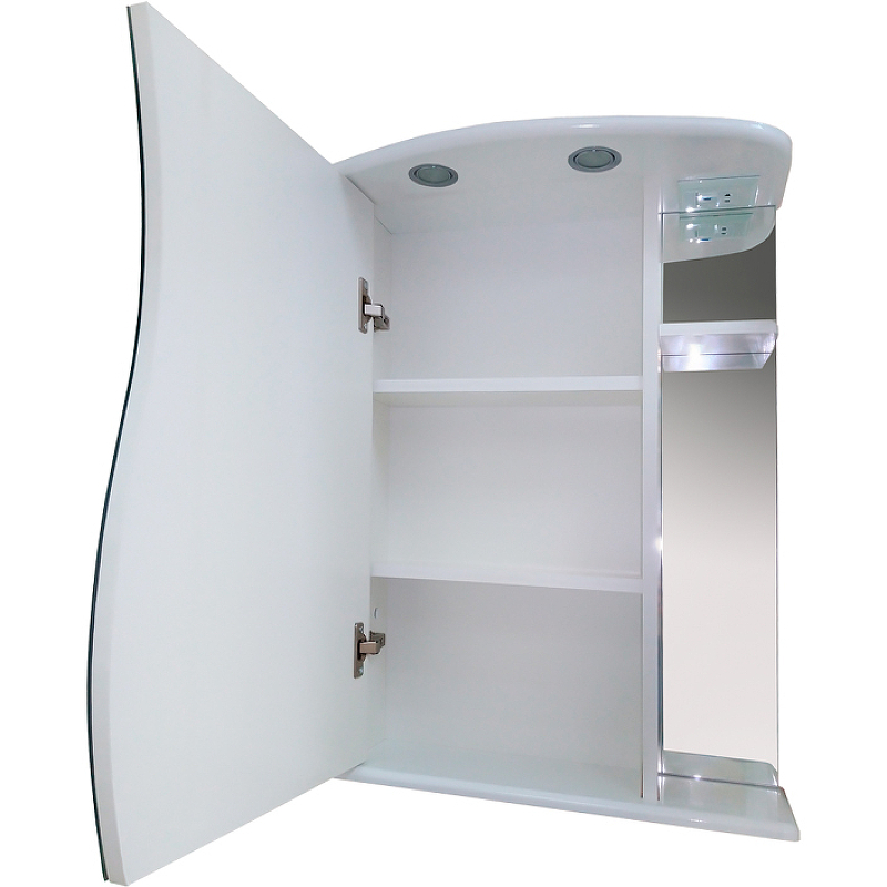 Зеркальный шкаф Misty Лиана 65 L Э-Лиа02065-01СвЛ с подсветкой Белый, купить, цена, заказать, магазин, доставка, скидка, промокод, купить, цена, заказать, магазин, доставка, скидка, промокод