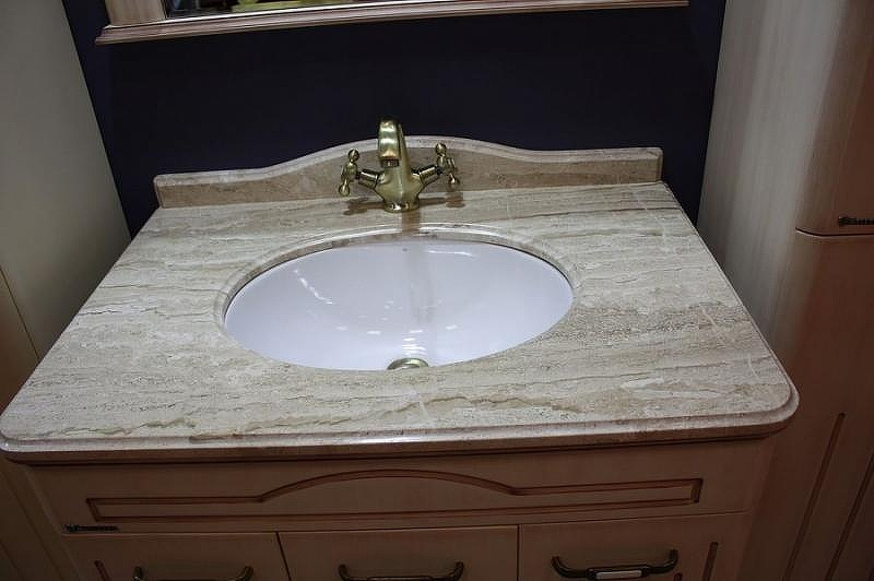 Тумба под раковину Bellezza Аллегро Люкс 80 4637513000379 Бежевая патина Темный орех, купить, цена, заказать, магазин, доставка, скидка, промокод, купить, цена, заказать, магазин, доставка, скидка, промокод