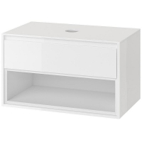 Тумба под раковину Excellent Tuto 80 MLEX.0102.800.WHWH подвесная Белый, купить, цена, заказать, магазин, доставка, скидка, промокод, купить, цена, заказать, магазин, доставка, скидка, промокод