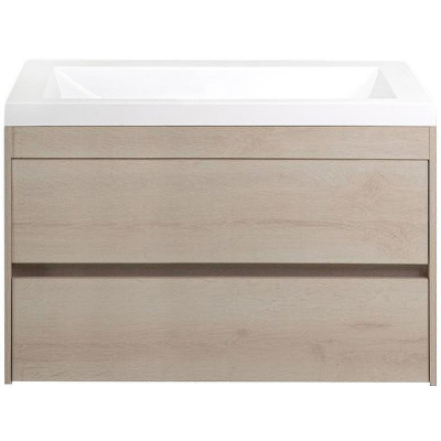 Тумба под раковину Art&Max Family-900-2C-SO-PB подвесная Сканди