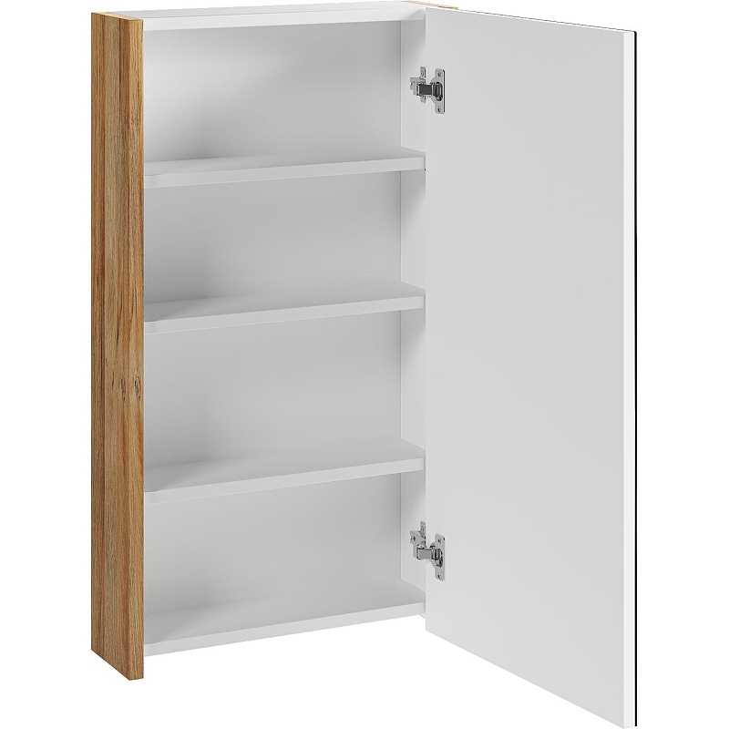 Зеркальный шкаф Misty Ива 45 R П-Ива04045-01П Дуб Вотан, купить, цена, заказать, магазин, доставка, скидка, промокод, купить, цена, заказать, магазин, доставка, скидка, промокод