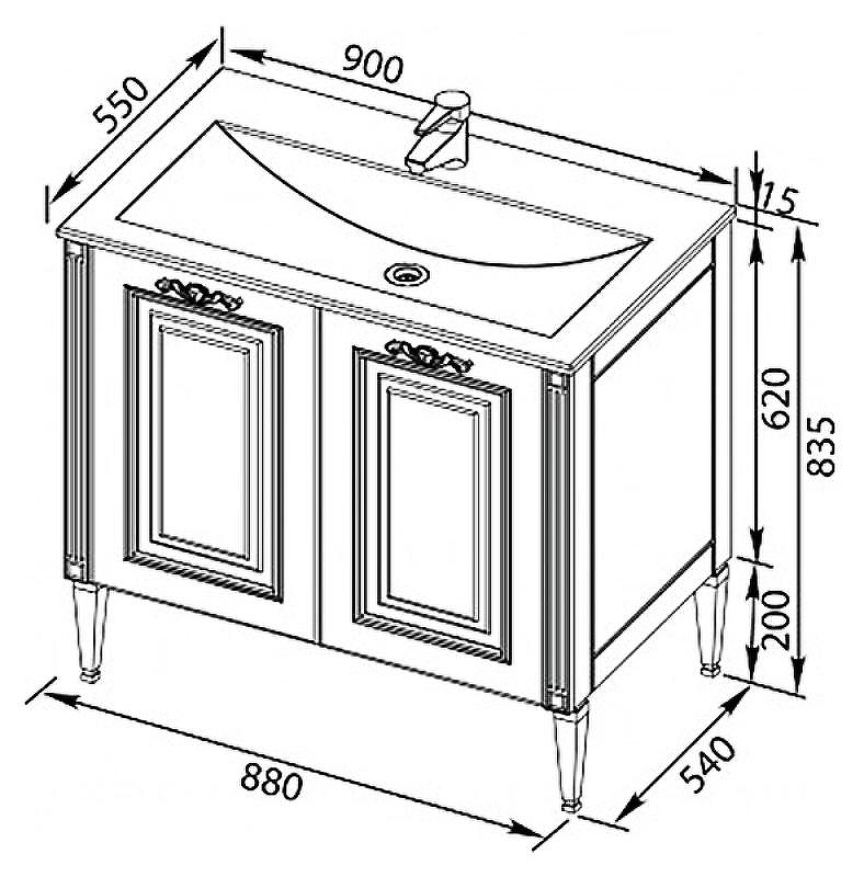 Тумба с раковиной Aquanet Паола 90 213016 Белая, купить, цена, заказать, магазин, доставка, скидка, промокод, купить, цена, заказать, магазин, доставка, скидка, промокод