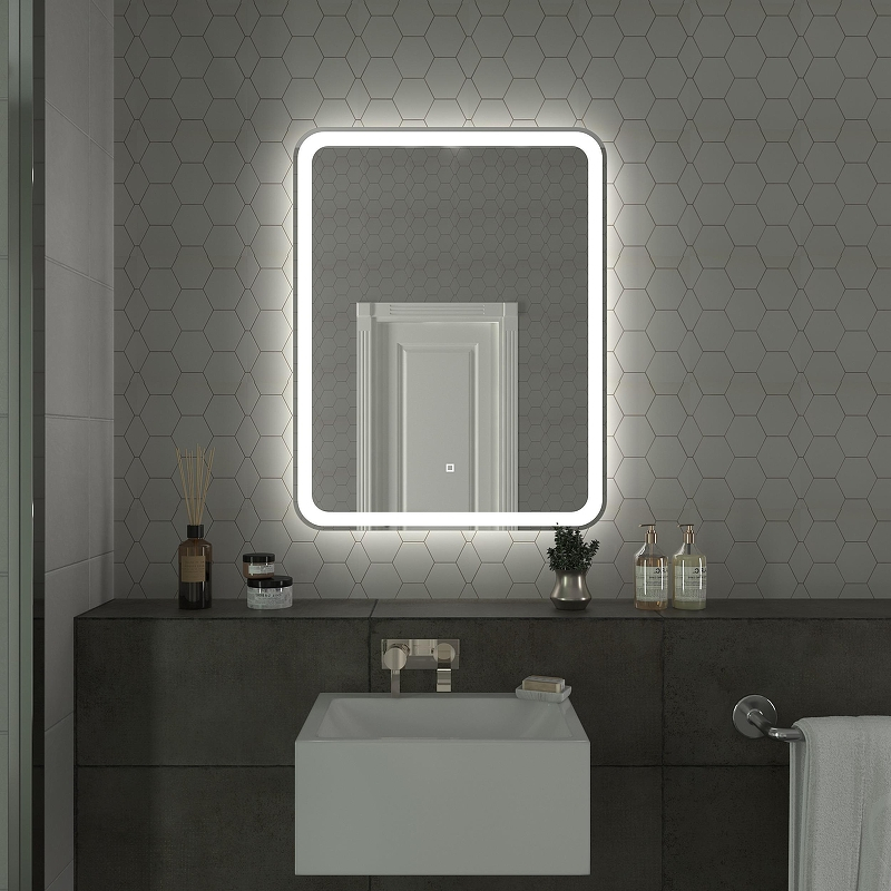 Зеркало Onika Магна 60 206085 с подсветкой с сенсорным выключателем и диммером, купить, цена, заказать, магазин, доставка, скидка, промокод, купить, цена, заказать, магазин, доставка, скидка, промокод