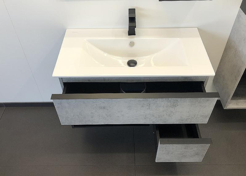 Тумба с раковиной Comforty Франкфурт 90 00-00007342 подвесная Бетон светлый, купить, цена, заказать, магазин, доставка, скидка, промокод, купить, цена, заказать, магазин, доставка, скидка, промокод