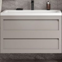 Тумба под раковину Art&Max AM-Platino-900-2C-SO-GCM подвесная Светло-серая матовая, купить, цена, заказать, магазин, доставка, скидка, промокод, купить, цена, заказать, магазин, доставка, скидка, промокод