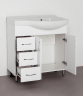 Тумба под раковину Style Line Эко Стандарт 82 L ЛС-00000108 Белая, купить, цена, заказать, магазин, доставка, скидка, промокод, купить, цена, заказать, магазин, доставка, скидка, промокод