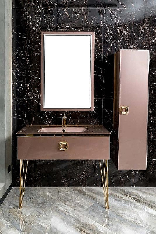 Тумба под раковину Boheme Armadi Art Lucido 100 770-100-PU подвесная Лиловый, купить, цена, заказать, магазин, доставка, скидка, промокод, купить, цена, заказать, магазин, доставка, скидка, промокод