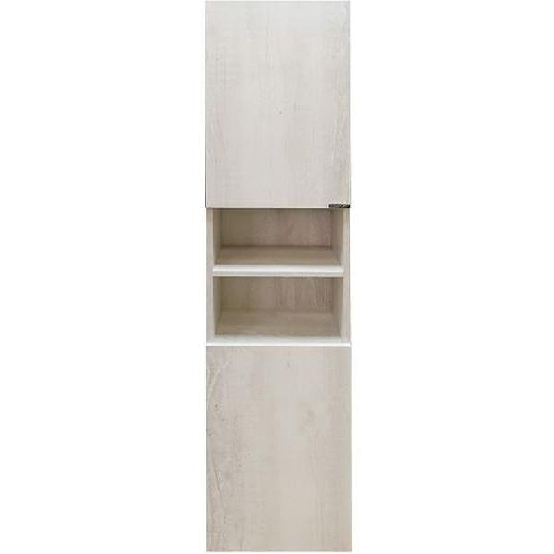 Шкаф пенал Comforty Верона 35 00004137140 подвесной Дуб белый, купить, цена, заказать, магазин, доставка, скидка, промокод, купить, цена, заказать, магазин, доставка, скидка, промокод