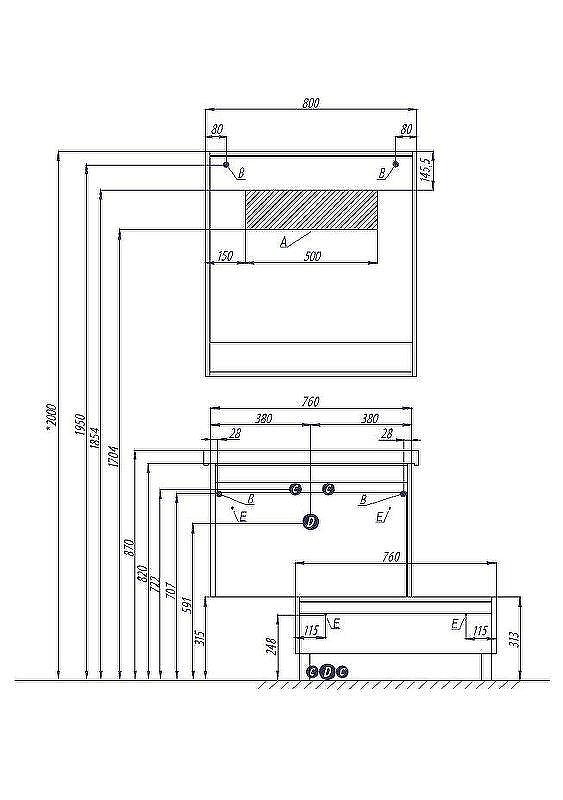 Зеркало Aquaton Капри 80 1A230402KP010 с подсветкой Белое, купить, цена, заказать, магазин, доставка, скидка, промокод, купить, цена, заказать, магазин, доставка, скидка, промокод