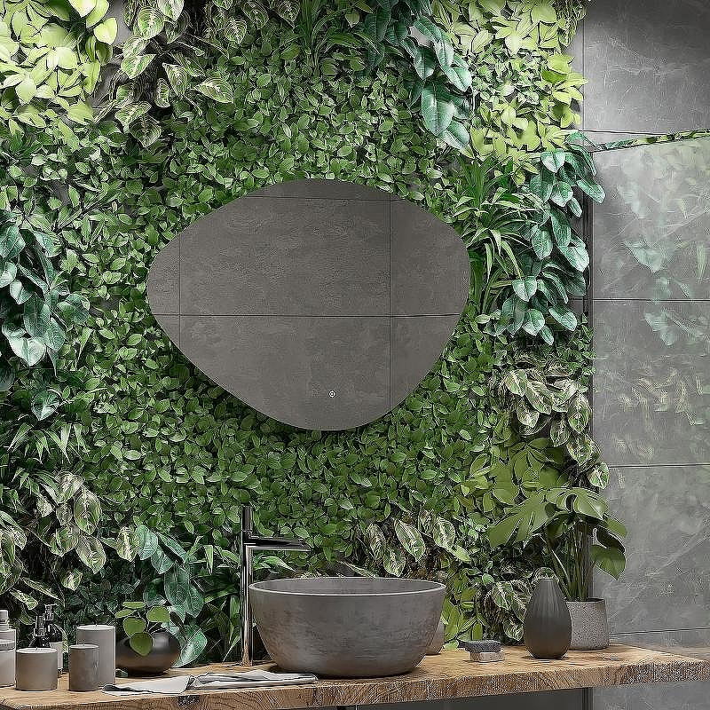 Зеркало Континент Alma 1000х700 ЗЛП614 с подсветкой с сенсорным выключателем, купить, цена, заказать, магазин, доставка, скидка, промокод, купить, цена, заказать, магазин, доставка, скидка, промокод