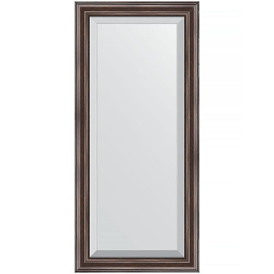 Зеркало Evoform Exclusive 111х51 BY 1144 с фацетом в багетной раме - Палисандр 62