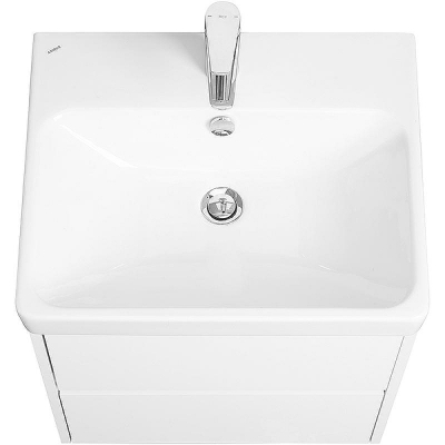 Тумба с раковиной Aquaton Сканди 55 1A2517K0SD010 подвесная Белая