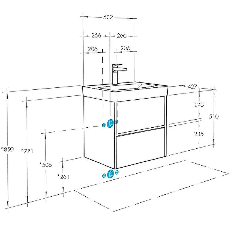 Тумба с раковиной Aquaton Сканди 55 1A2517K0SD010 подвесная Белая, купить, цена, заказать, магазин, доставка, скидка, промокод, купить, цена, заказать, магазин, доставка, скидка, промокод