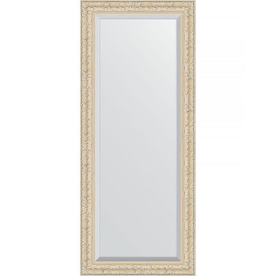 Зеркало Evoform Exclusive 155х65 BY 1282 с фацетом в багетной раме - Старый гипс 82
