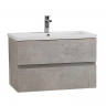 Тумба под раковину Cezares Molveno 46 80 MOLVENO 46-80-2C-SO-BET подвесная Beton, купить, цена, заказать, магазин, доставка, скидка, промокод, купить, цена, заказать, магазин, доставка, скидка, промокод