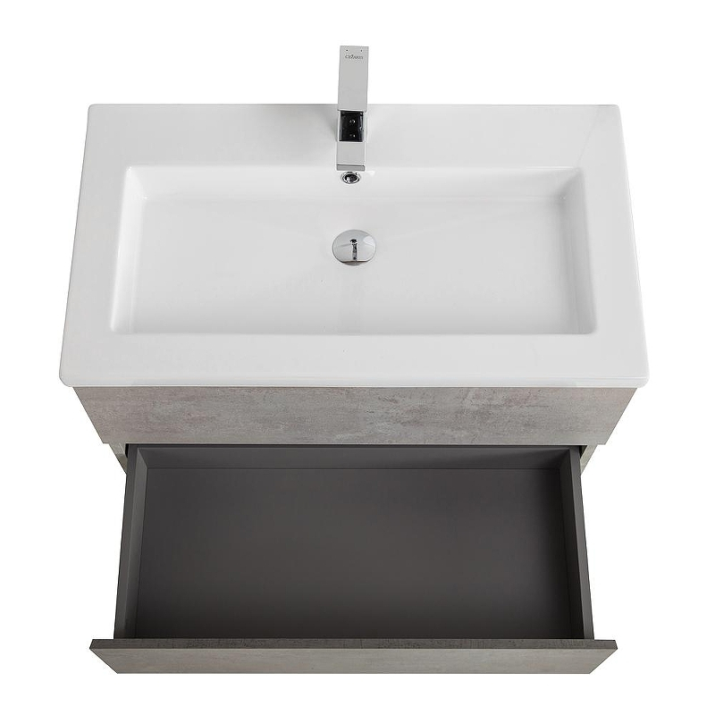 Тумба под раковину Cezares Molveno 46 80 MOLVENO 46-80-2C-SO-BET подвесная Beton, купить, цена, заказать, магазин, доставка, скидка, промокод, купить, цена, заказать, магазин, доставка, скидка, промокод