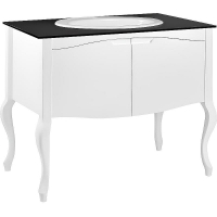 Тумба под раковину Veedi Rustika 95 RST800T-CR Белая Черная, купить, цена, заказать, магазин, доставка, скидка, промокод, купить, цена, заказать, магазин, доставка, скидка, промокод