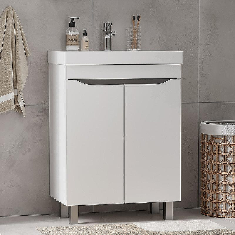 Тумба под раковину Volna Lake 60.2D tnLAKE60.2D-01 Белая, купить, цена, заказать, магазин, доставка, скидка, промокод, купить, цена, заказать, магазин, доставка, скидка, промокод
