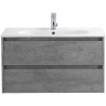 Тумба под раковину BelBagno Kraft 90 KRAFT-900-2C-SO-CG подвесная Cemento Grigio, купить, цена, заказать, магазин, доставка, скидка, промокод, купить, цена, заказать, магазин, доставка, скидка, промокод