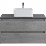 Тумба под раковину BelBagno Kraft 90 KRAFT-900-2C-SO-CG подвесная Cemento Grigio, купить, цена, заказать, магазин, доставка, скидка, промокод, купить, цена, заказать, магазин, доставка, скидка, промокод