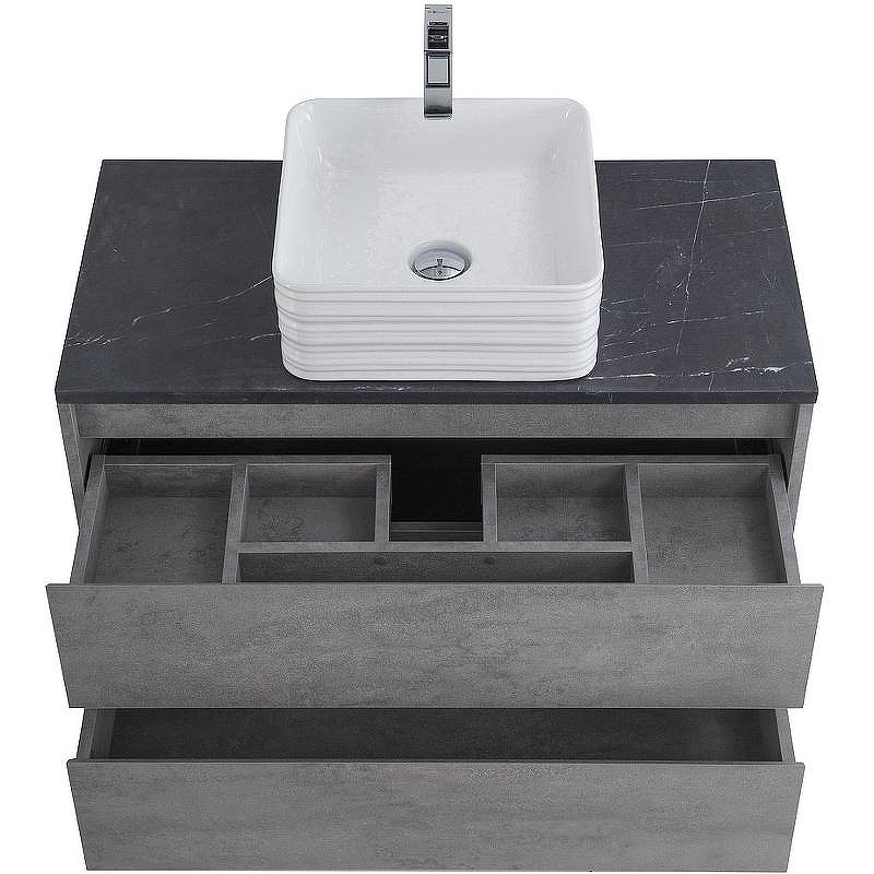 Тумба под раковину BelBagno Kraft 90 KRAFT-900-2C-SO-CG подвесная Cemento Grigio, купить, цена, заказать, магазин, доставка, скидка, промокод, купить, цена, заказать, магазин, доставка, скидка, промокод