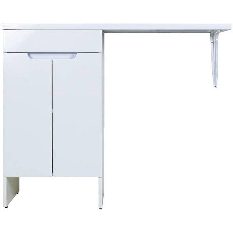 Тумба с раковиной Orange Sistema 110 L STD-110TUW+RAL Белая, купить, цена, заказать, магазин, доставка, скидка, промокод, купить, цена, заказать, магазин, доставка, скидка, промокод