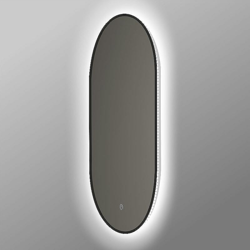 Зеркало Vincea 50 VLM-3AU900B с подсветкой Черное с сенсорным выключателем и диммером, купить, цена, заказать, магазин, доставка, скидка, промокод, купить, цена, заказать, магазин, доставка, скидка, промокод