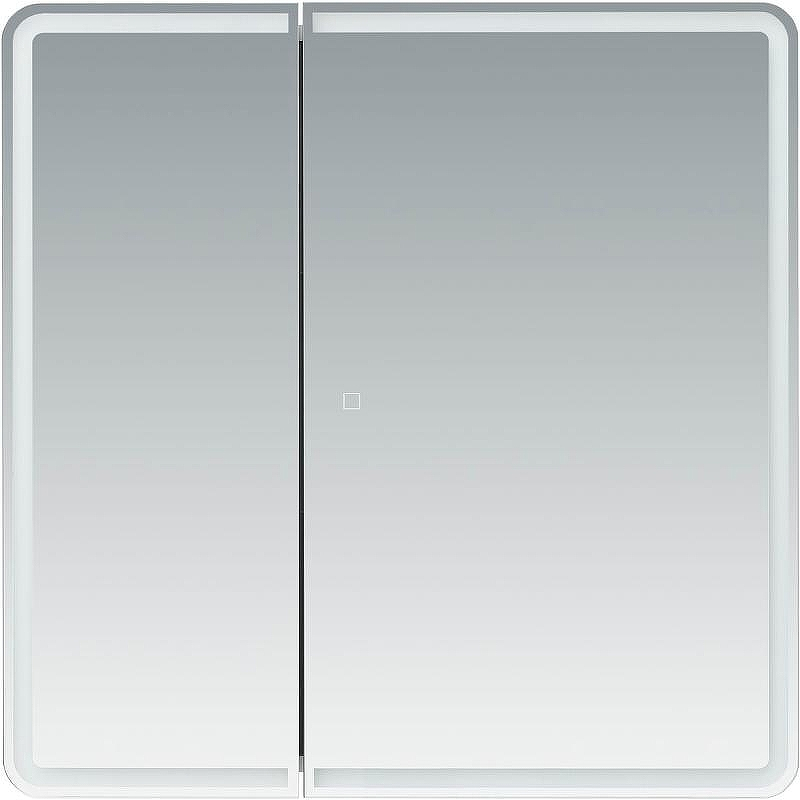 Зеркальный шкаф Aquanet Оптима 80 311862 с подсветкой Белый, купить, цена, заказать, магазин, доставка, скидка, промокод, купить, цена, заказать, магазин, доставка, скидка, промокод