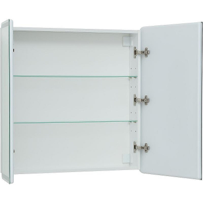 Зеркальный шкаф Aquanet Оптима 80 311862 с подсветкой Белый