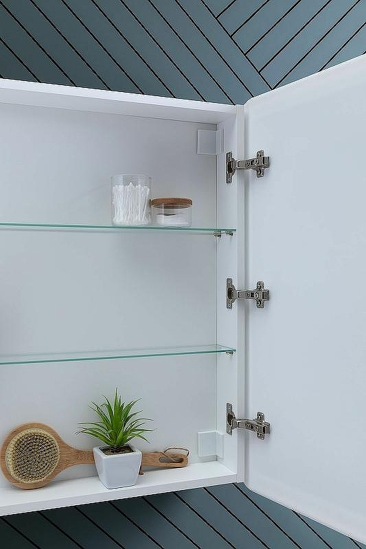 Зеркальный шкаф Aquanet Оптима 80 311862 с подсветкой Белый, купить, цена, заказать, магазин, доставка, скидка, промокод, купить, цена, заказать, магазин, доставка, скидка, промокод