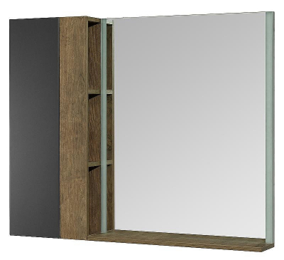 Зеркало Aquaton Терра 70 1A247002TEDY0 с подсветкой Дуб кантри