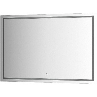 Зеркало Evoform Ledline 80x120 BY 2438 с подсветкой 35.5 W - сенсорный выключатель