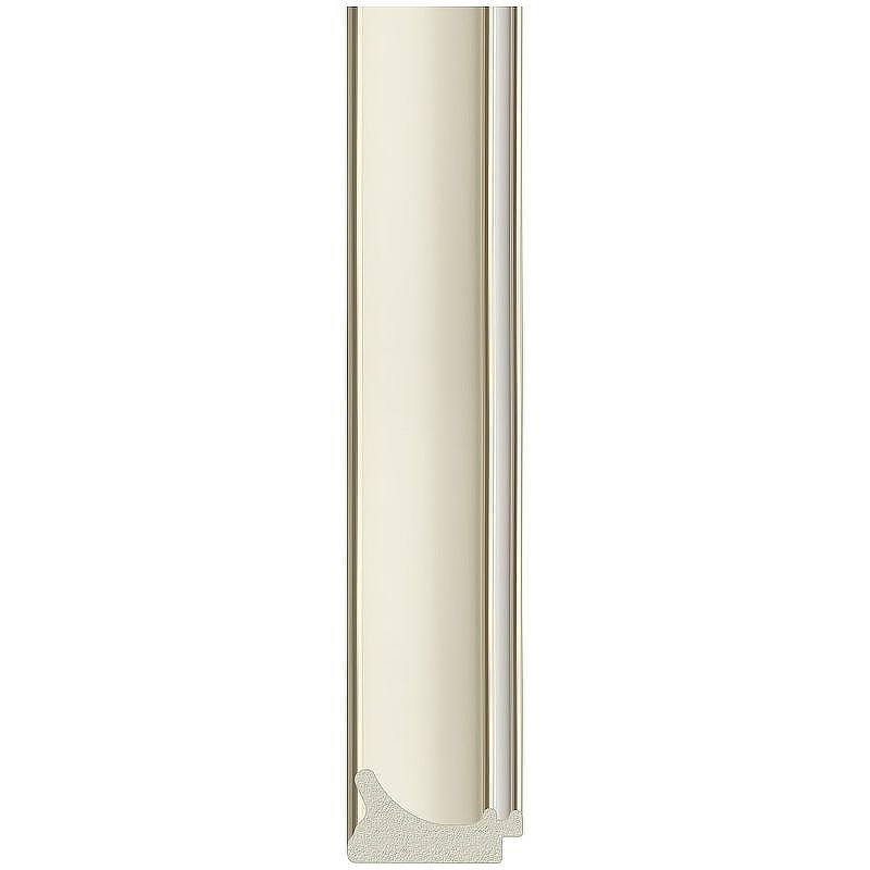 Зеркало Evoform Definite 114х64 BY 7620 в багетной раме - Белый с серебром 60, купить, цена, заказать, магазин, доставка, скидка, промокод, купить, цена, заказать, магазин, доставка, скидка, промокод