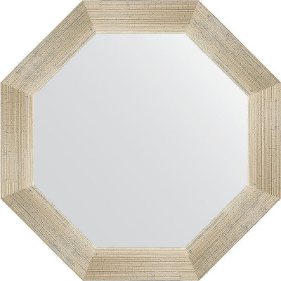 Зеркало Evoform Octagon 50х50 BY 3703 в багетной раме - Травленое серебро 59