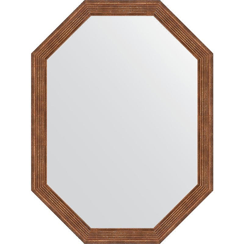 Зеркало Evoform Octagon 59x79 BY 7015 в багетной раме - Сухой тростник 51, купить, цена, заказать, магазин, доставка, скидка, промокод, купить, цена, заказать, магазин, доставка, скидка, промокод