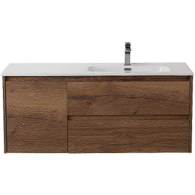 Тумба под раковину BelBagno Kraft 120 R KRAFT-1200-2C-1A-SO-RT-R подвесная Rovere Tabacco